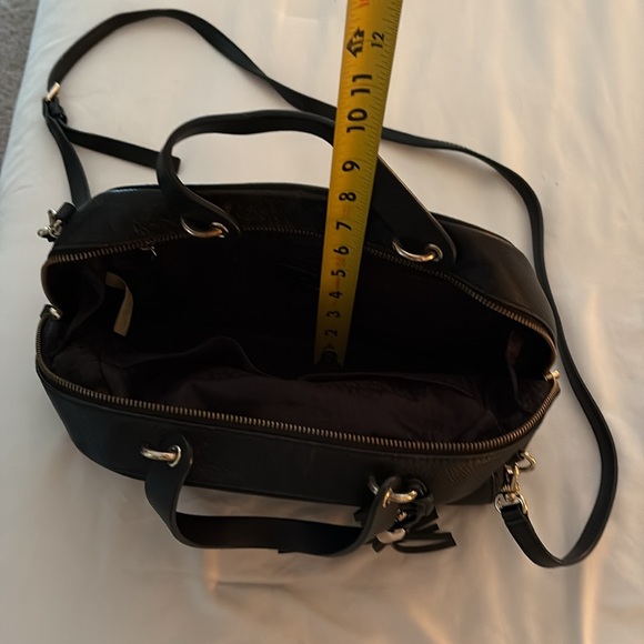 Kate Spade Black Leather Satchel Handbag - Picture 16 of 16